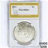 Image 1 : 1921 Morgan Silver Dollar PGA MS64+