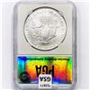 Image 2 : 1993 American 1oz Silver Eagle PGA MS70