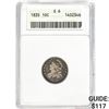 Image 1 : 1835 Capped Bust Dime ANACS G6