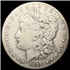 Image 1 : 1889-CC Morgan Silver Dollar NICELY CIRCULATED