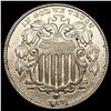 Image 1 : 1867 Shield Nickel CLOSELY UNCIRCULATED