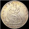 Image 1 : 1855-O Arws Seated Liberty Half Dollar CLOSELY UNC
