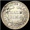 Image 2 : 1854 Arws Seated Liberty Half Dime UNCIRCULATED