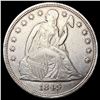 Image 1 : 1849 Seated Liberty Dollar ABOUT UNCIRCULATED