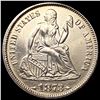 Image 1 : 1873 Arws Seated Liberty Dime UNCIRCULATED