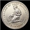 Image 1 : 1893 Isabella Silver Quarter UNCIRCULATED