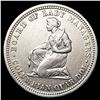 Image 2 : 1893 Isabella Silver Quarter CLOSELY UNCIRCULATED