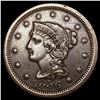 Image 1 : 1856 Upright 5 Large Cent CLOSELY UNCIRCULATED