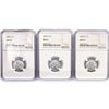Image 1 : 1943 (D,S) Set (3) Wheat Cent NGC MS67