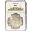 Image 1 : 1883-CC Morgan Silver Dollar NGC MS65