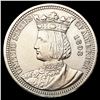Image 1 : 1893 Isabella Silver Quarter UNCIRCULATED