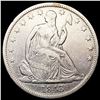 Image 1 : 1843 Seated Liberty Half Dollar CLOSELY UNCIRCULAT