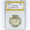 Image 1 : 1954-D Washington Carver Half Dollar PGA MS66