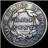 Image 2 : 1833 Classic Head Half Cent NEARLY UNCIRCULATED