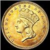Image 1 : 1874 Rare Gold Dollar CLOSELY UNCIRCULATED