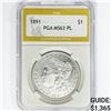 Image 1 : 1891 Morgan Silver Dollar PGA MS63 PL