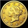 Image 1 : 1851-O Rare Gold Dollar NEARLY UNCIRCULATED