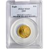 Image 1 : 1989 $10 1/4 oz American Gold Eagle PCGS MS69
