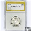 Image 1 : 1917 Standing Liberty Quarter PGA MS65+ FH