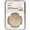 Image 1 : 1921-S Morgan Silver Dollar NGC MS64