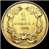 Image 2 : 1861 Rare Gold Dollar CLOSELY UNCIRCULATED