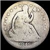 Image 1 : 1849 Seated Liberty Half Dollar NICELY CIRCULATED