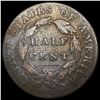 Image 2 : 1832 Classic Head Half Cent NICELY CIRCULATED