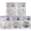 Image 1 : 2016 Set (5) A.S.E. NRA Exec. VP Signed PCGS MS69