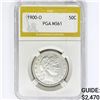 Image 1 : 1900-O Barber Half Dollar PGA MS61