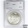 Image 1 : 1891-O Morgan Silver Dollar SEGS MS62