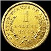 Image 2 : 1849-O Rare Gold Dollar LIGHTLY CIRCULATED