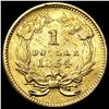 Image 2 : 1854 Rare Gold Dollar CLOSELY UNCIRCULATED