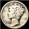 Image 1 : 1921-D Mercury Dime NICELY CIRCULATED