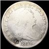 Image 1 : 1806 Draped Bust Half Dollar NICELY CIRCULATED