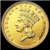Image 1 : 1873 Rare Gold Dollar UNCIRCULATED