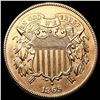 Image 1 : 1865 RD Two Cent Piece UNCIRCULATED