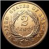 Image 2 : 1865 RD Two Cent Piece UNCIRCULATED