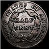 Image 2 : 1835 Classic Head Half Cent ABOUT UNCIRCULATED