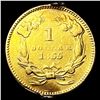 Image 2 : 1855 Rare Gold Dollar LIGHTLY CIRCULATED