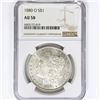 Image 1 : 1880-O Morgan Silver Dollar NGC AU58
