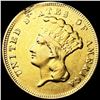 Image 1 : 1878 $3 Gold Piece LIGHTLY CIRCULATED