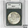 Image 1 : 1888 Morgan Silver Dollar GG MS67