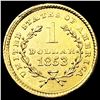 Image 2 : 1853 Rare Gold Dollar UNCIRCULATED