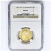Image 1 : 1873 HC CS 20K .26oz Denmark Gold NGC MS63