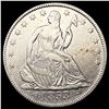 Image 1 : 1853 Arws & Rays Seated Liberty Half Dollar UNCIRC