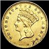 Image 1 : 1857 Rare Gold Dollar CLOSELY UNCIRCULATED