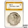 Image 1 : 1885-O Morgan Silver Dollar PGA MS63+ DMPL