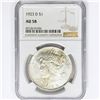 Image 1 : 1923-D Silver Peace Dollar NGC AU58