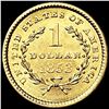 Image 2 : 1853 Rare Gold Dollar UNCIRCULATED