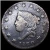 Image 1 : 1820 Sm Date Large Cent NICELY CIRCULATED